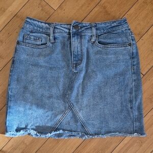 Denim Blue Women's Mini Skirt